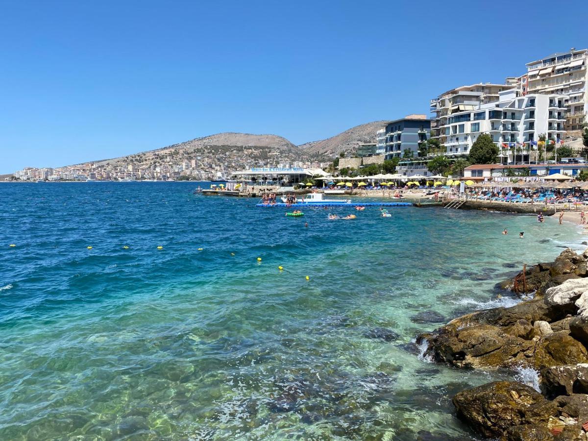 Apartment With Huge Sea View Balcony Sarandë Exteriér fotografie