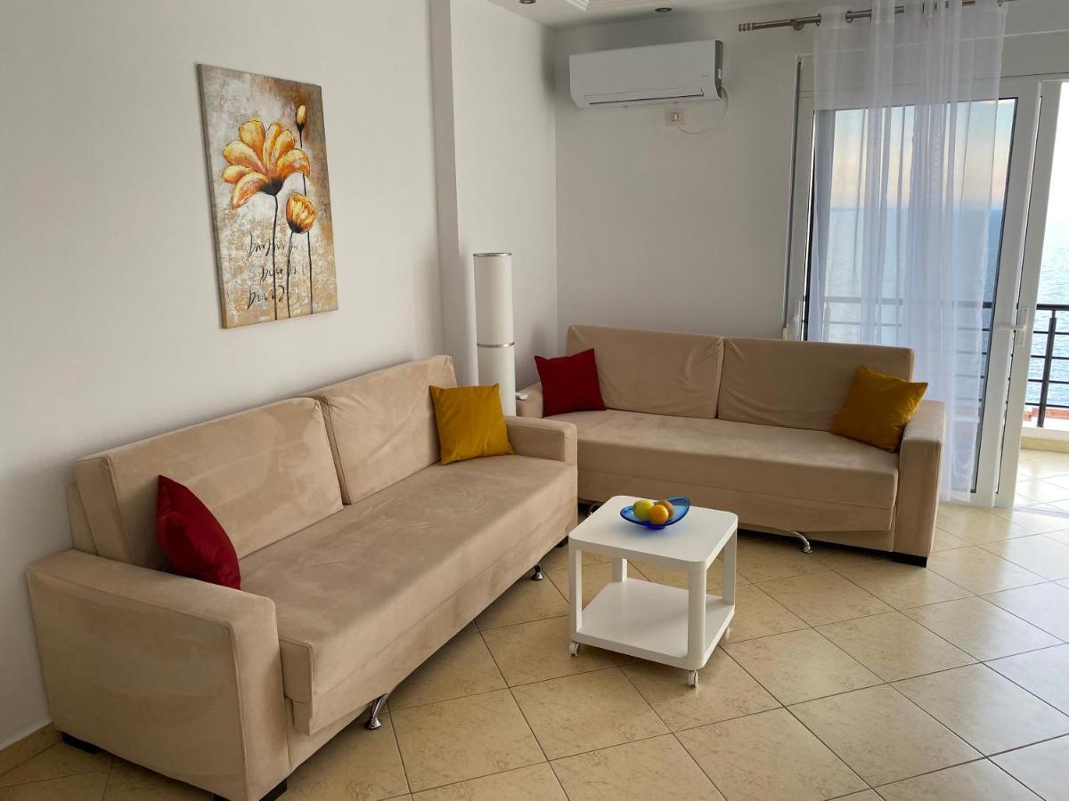 Apartment With Huge Sea View Balcony Sarandë Exteriér fotografie