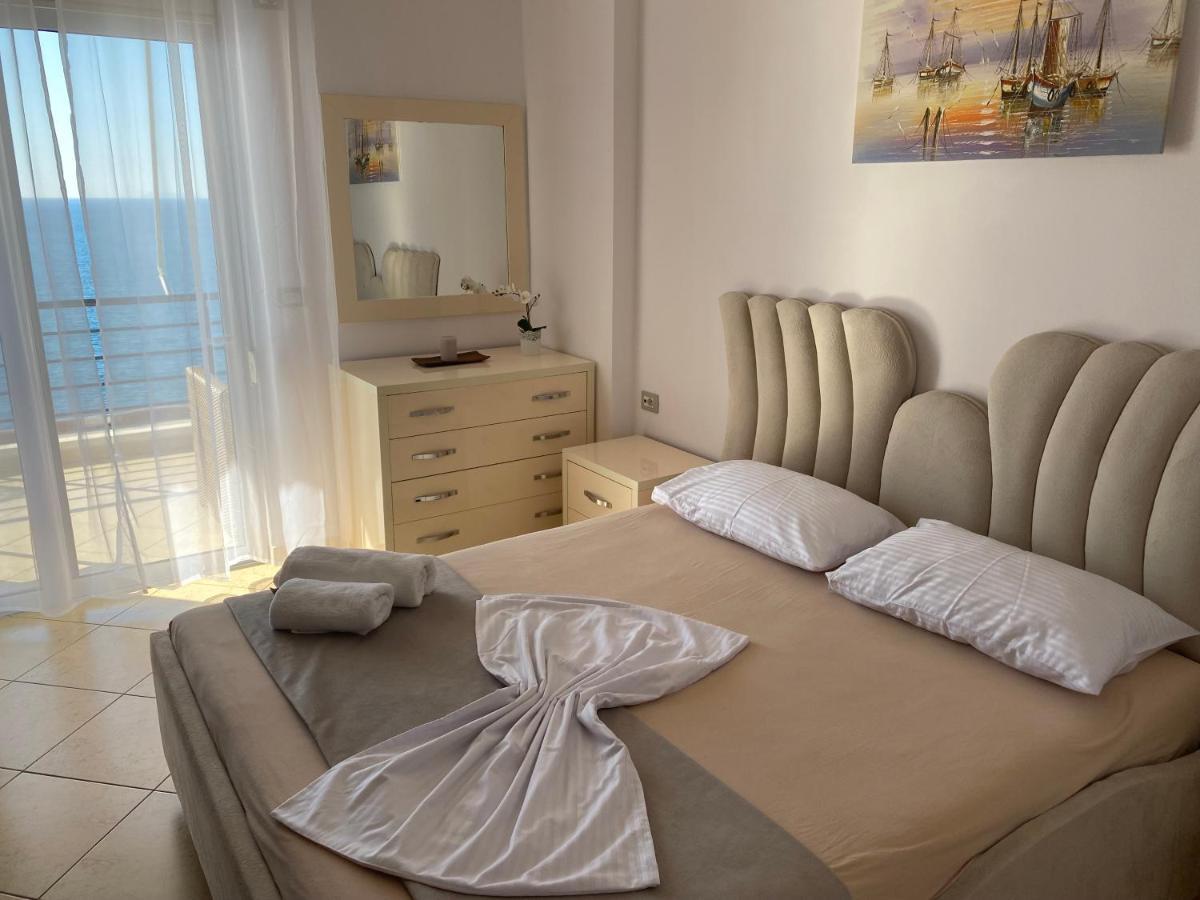Apartment With Huge Sea View Balcony Sarandë Exteriér fotografie